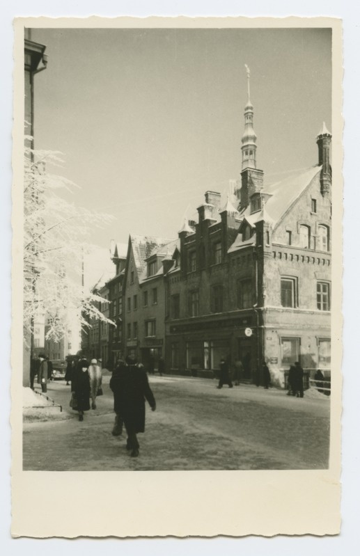 View of the houses of Niguliste and King t.