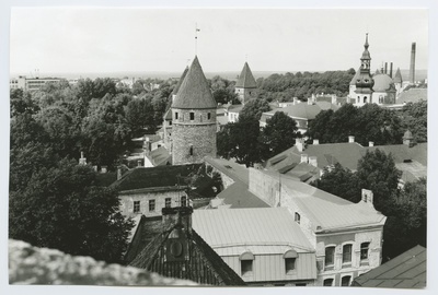 Tallinn. View from Toompea to the Tower Square  duplicate photo