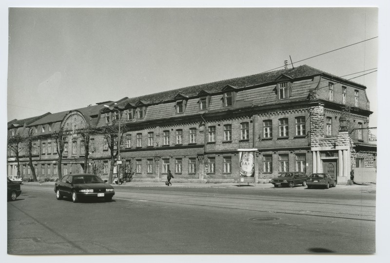 Tallinn. Building Mere pst. Currently, Rotermann Centre