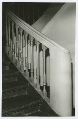 Tallinn. Castle area 4 house interior staircase  duplicate photo