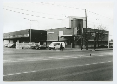 Tallinn. Balti Autoosad as buildings located at the corner of Mustamäe tee and Kadaka pst  duplicate photo