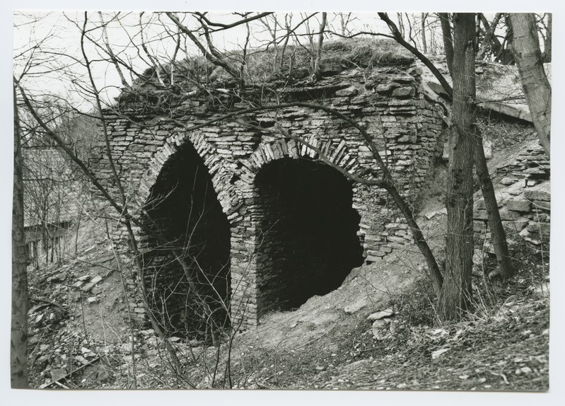 Tallinn. Hundikurstik Georg Eggers snow oven ruins 1840