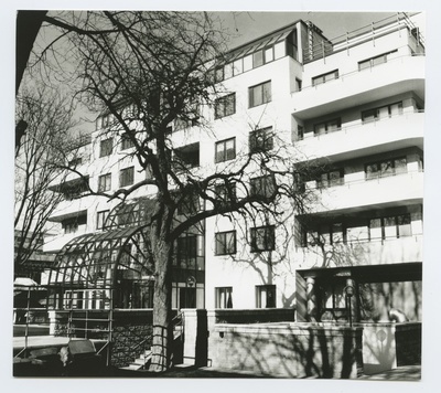 Tallinn. Back Fassade of Vilmsi 4 building  duplicate photo