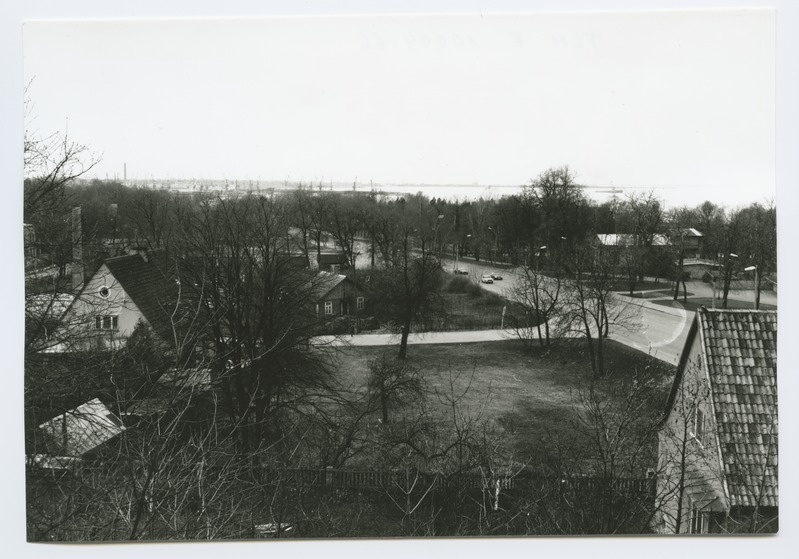 Tallinn. View from Lasnamäe to the Bay of Tallinn