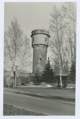 Tallinn. Water tower. View of the water tower in the harbour  similar photo