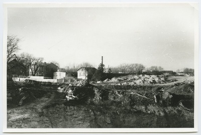 Construction of October Road  duplicate photo