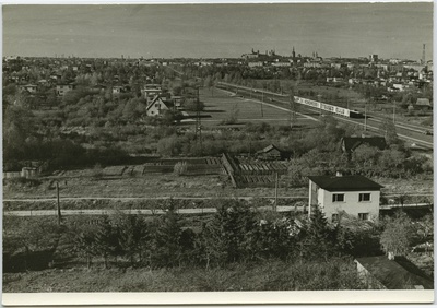 View Sõpruse pst- l towards the city  similar photo