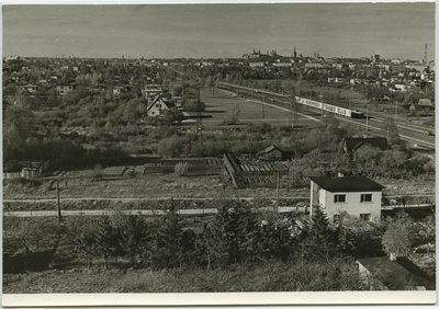 View Sõpruse pst- l towards the city  duplicate photo