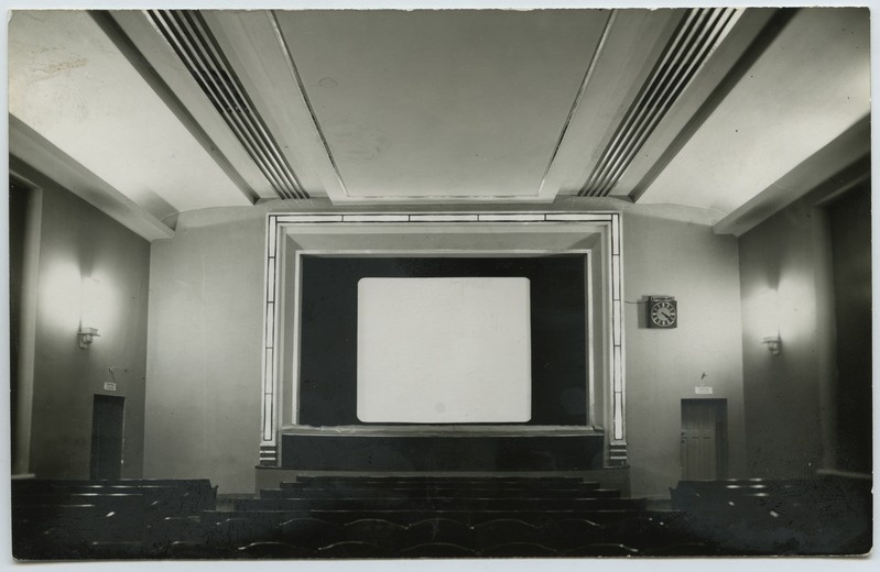 Nõmme, cinema "Victoria" hall view towards the screen.