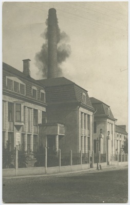 Entrance to Tallinn Power Station.  duplicate photo