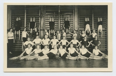 The girls are fighting.  duplicate photo