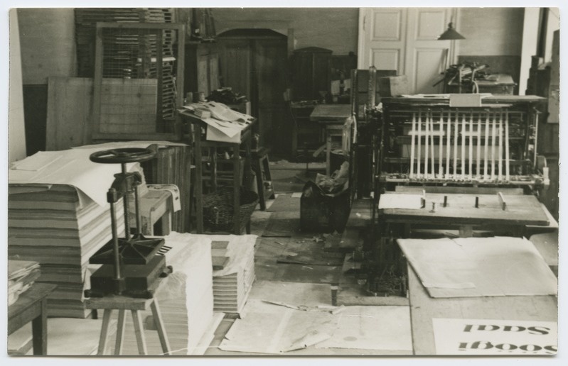 Ivar Paalmanni Printhouse Interior view Vana-Viru Street 6.