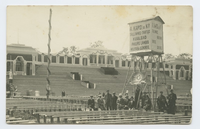 View of Tallinn's singing hall.