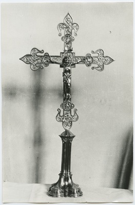 Tallinn. Altar crucifix "Th. Auditor, Berlin"  duplicate photo