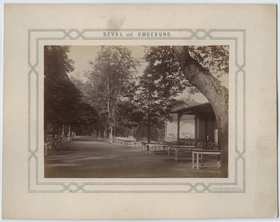 Tallinn, Kadriorg, concerts. Series "Reval und Umfeld".  duplicate photo