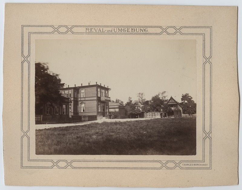 Tallinn, "Hotel de France" Green Aasal. Series "Reval und Umfeld".