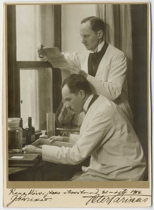 Photo. Johannes and Peeter Parikas photo lab.