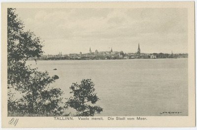 Postcard set. Tallinn views  duplicate photo