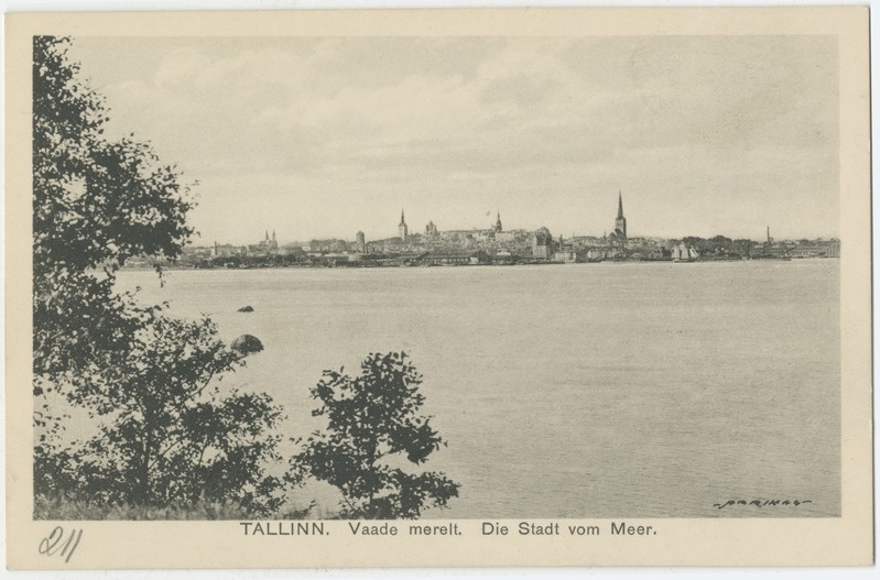 Postcard set. Tallinn views