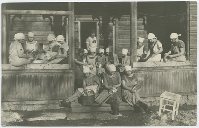 Students of the Tallinn Women's School  similar photo