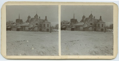 Tallinn, theme and theme in the New Market.  duplicate photo