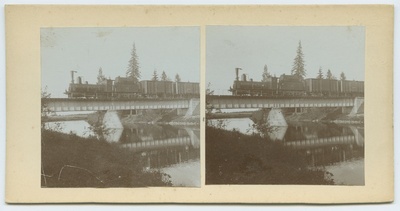 Aegviidu, railway bridge.  duplicate photo