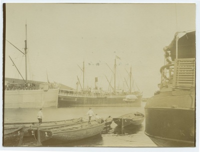 Tallinn, port, ships and boats.  duplicate photo