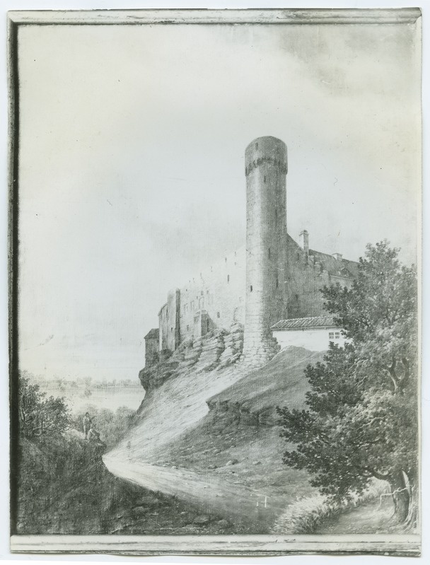 Toompea Castle with Pika Herman, view of the edel.