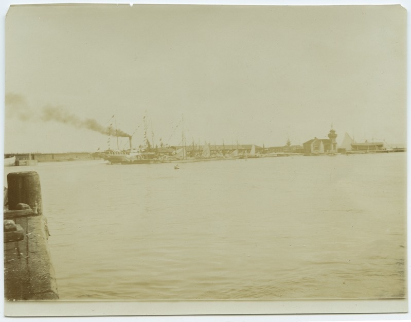 Tallinn, view of the port.