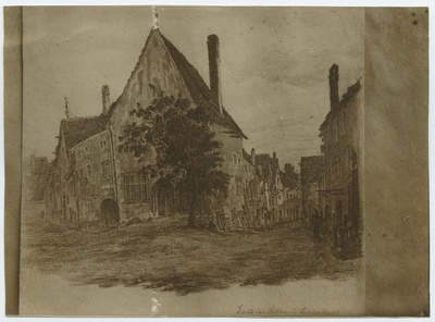 C.Buddeus, the corner of the Ritter and Dunkerstrasse, the corner of Rataskaev and Dunkri Street.  duplicate photo