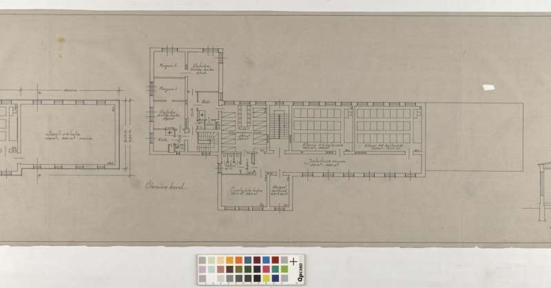 Kose School House in Harjumaa Ravila municipality. Architect Edgar Velbri