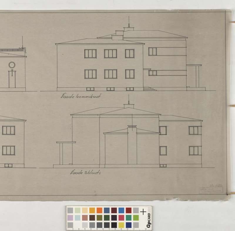 Kose School House in Harjumaa Ravila municipality. Architect Edgar Velbri