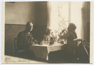 Paldiski. The company in the hotel is at dinner.  duplicate photo