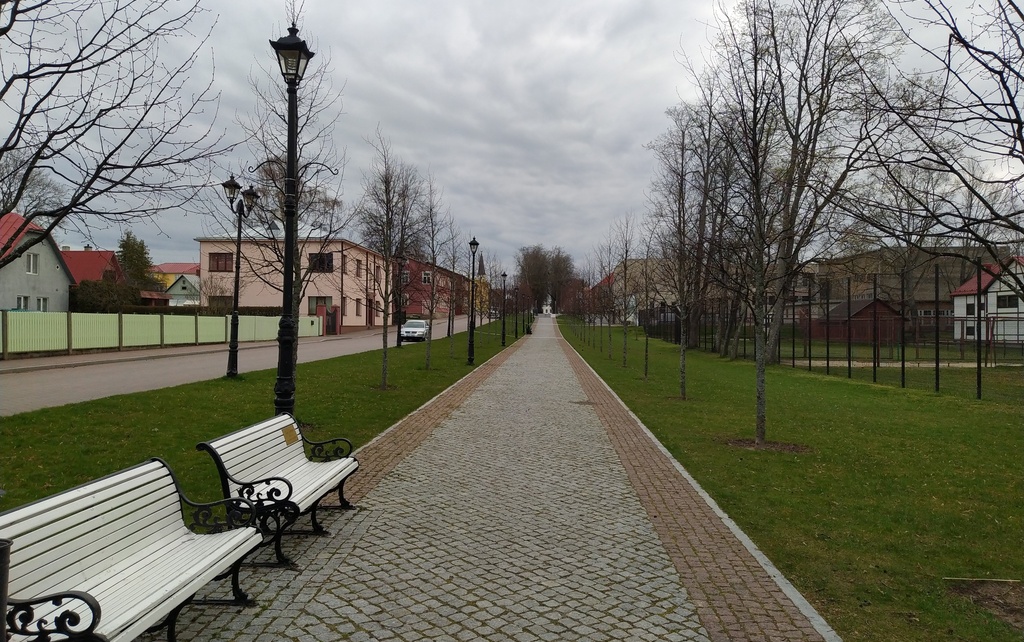 Estonia : Võru park rephoto