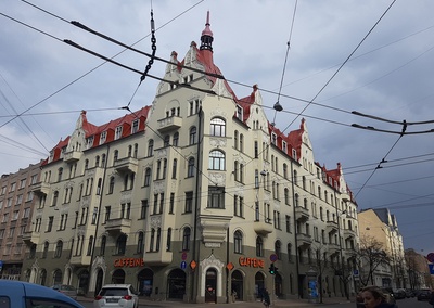 Rīga. Nams Brīvības ielā 76 rephoto