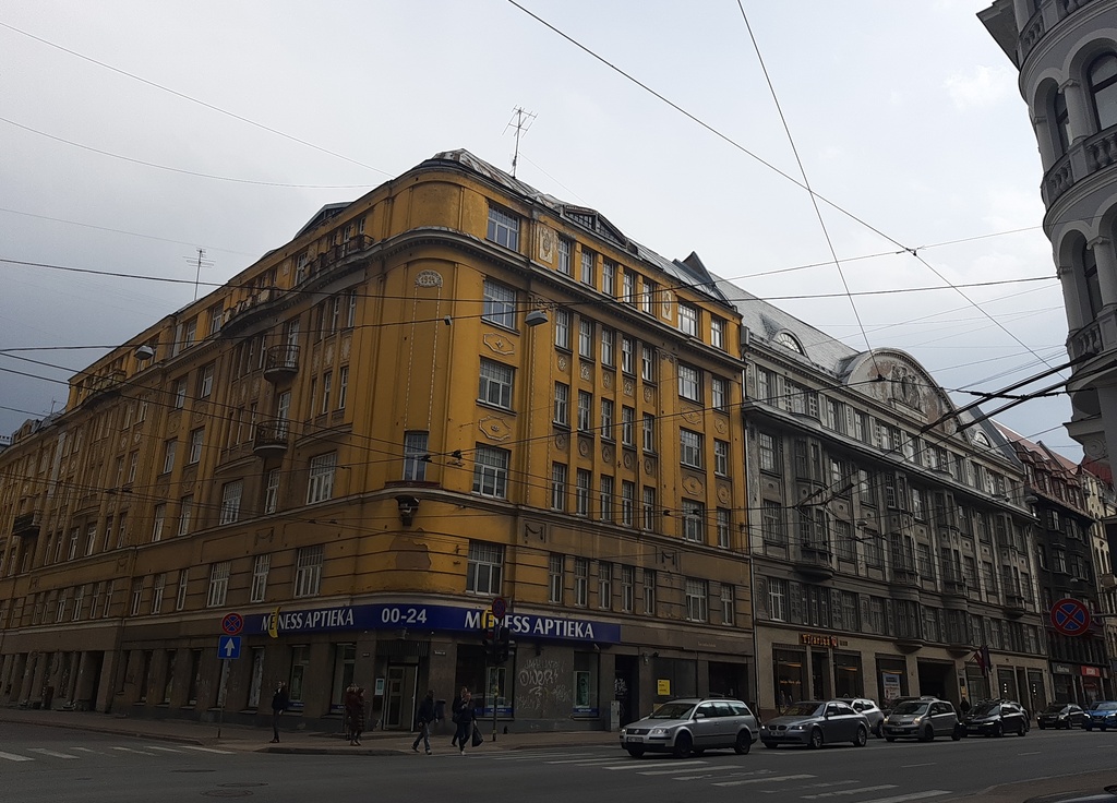 Rīga. Nams Brīvības ielā 74 rephoto