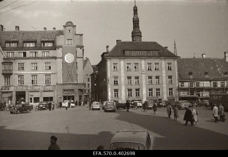 Raekoja square in Tallinn.
