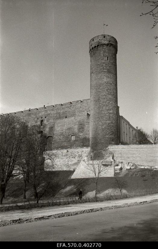 View of Toompea fortress and Pika Hermann.