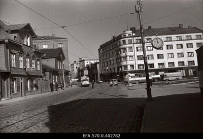 Tartu highway in the heart city of Tallinn.  similar photo
