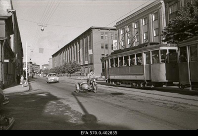 Narva highway in the heart city of Tallinn.  similar photo