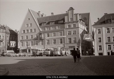 Raekoja square in Tallinn.  similar photo