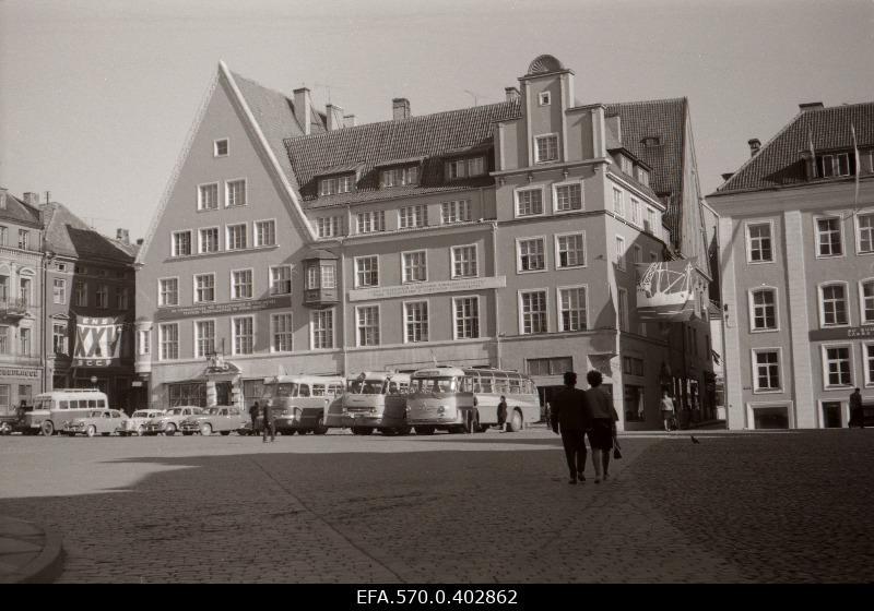 Raekoja square in Tallinn.