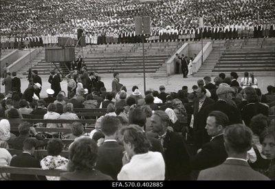 XVI general song festival. On the Song Square during the concert.  similar photo