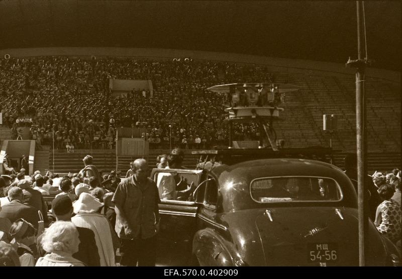 XVI general song festival. On the Song Square during the concert.
