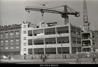Construction of the printing house in Tallinn on Tartu highway.  similar photo