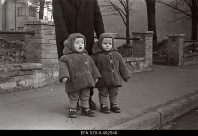 Twins.  similar photo