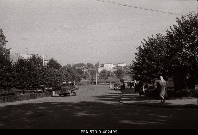 Street in Tartu [Riia Street].