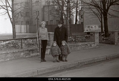 Group photo [Haridus] on the street.  similar photo