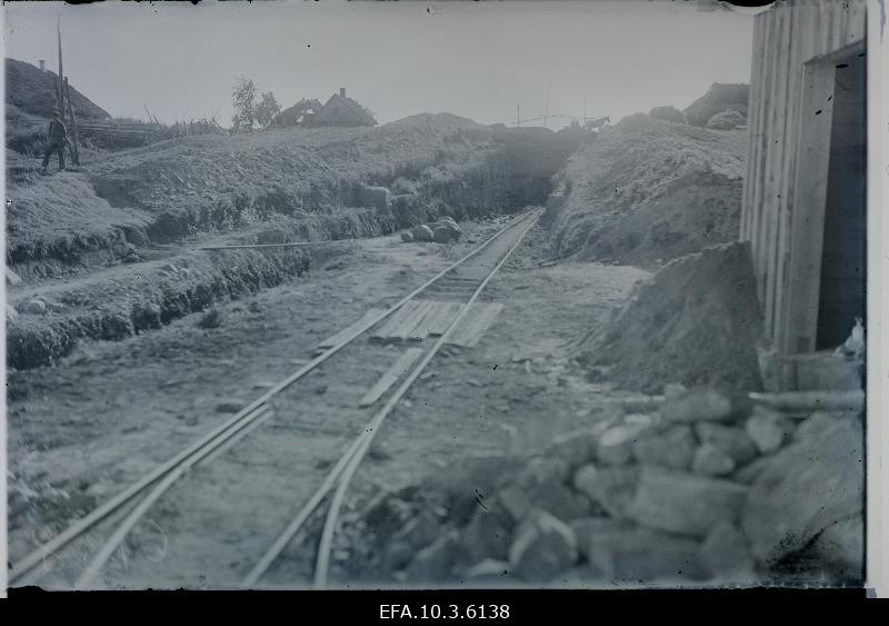 View of the mouth of the Kukruse Mining Stoll.