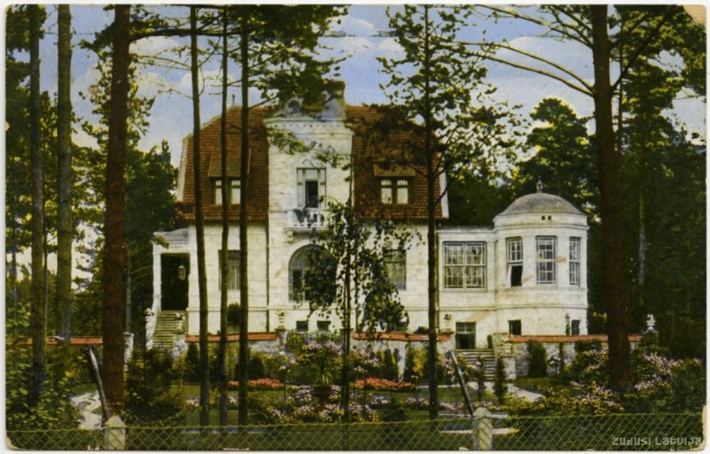 Rīga. Mežaparks. Nams Hamburgas ielā 9, Kaiserwald. Villa Adele